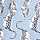 Pure Cotton Printed Pyjama Set, LIGHT WEDGEWOOD, swatch