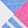 5pk Cotton Rich Printed Full Briefs, BRIGHT ROSE, swatch