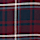 Pure Cotton Checked Dressing Gown, BURGUNDY MIX, swatch