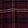 Pure Brushed Cotton Checked Pyjama Set, BURGUNDY, swatch