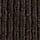Ribbed Knitted Beanie Hat, DARK BROWN, swatch