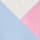 3pk Pure Cotton Tops (2-8 Yrs), PINK MIX, swatch