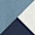 3 Pack Cotton Rich Plain Tops (6-16 Yrs), BLUE MIX, swatch