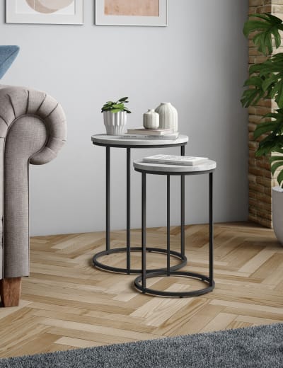 M & s side tables discount