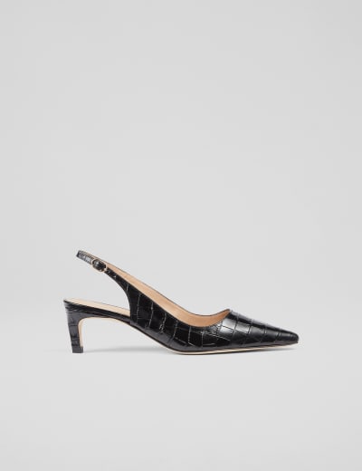 Leather Metallic Flatform Brogues White Stuff M S