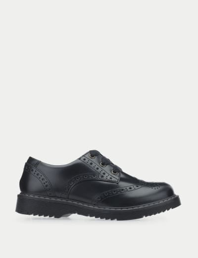 Kids Leather Schoolwear Brogues 4.5 Large 9 Large Start Rite M S