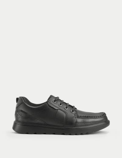 Kids Leather Lace Up School Shoes 13 Small 10 Large M S Collection M S