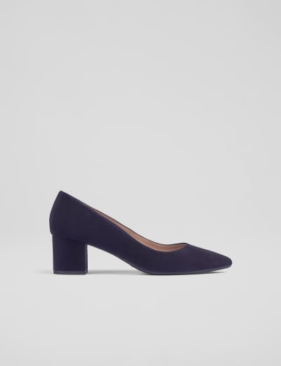 Marks and spencer ladies black court shoes on sale