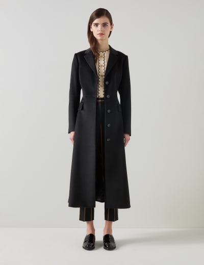 Fitted Longline Coat SOSANDAR M S
