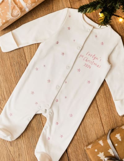 Personalised Merry Christmas Pyjamas 0 6 Yrs My 1st Years M S