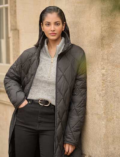 Quilted Short Jacket | Live Unlimited London | M&S