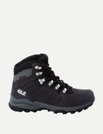 Wide fit black suedette block heel hiker boots outlet