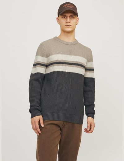 Supersoft Striped Jumper with Wool M S Collection M S