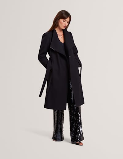 Hooded Funnel Neck Puffer Jacket