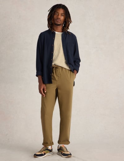 Linen trousers m&s new arrivals