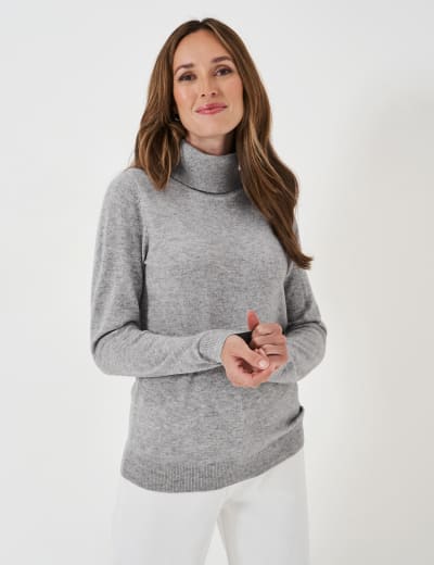 Pure Cashmere Roll Neck Jumper Autograph M S