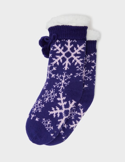 Spencer Bear Slipper Socks M S Collection M S
