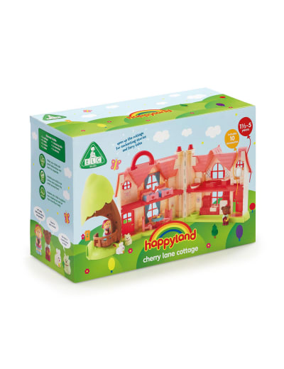 Happyland village train set on sale