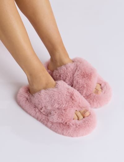Marks and spencer slippers womens clearance