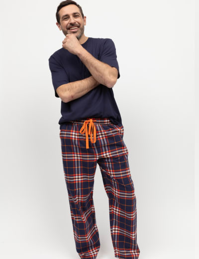 M&s mens short pyjamas top