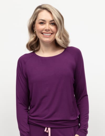 Modal Jersey Knit Cuffed Pyjama Bottoms Cyberjammies M S