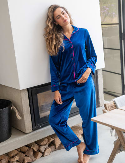 Silk pajamas m&s hotsell