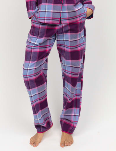 Pure Cotton Panda Print Pyjama Bottoms Cyberjammies M S