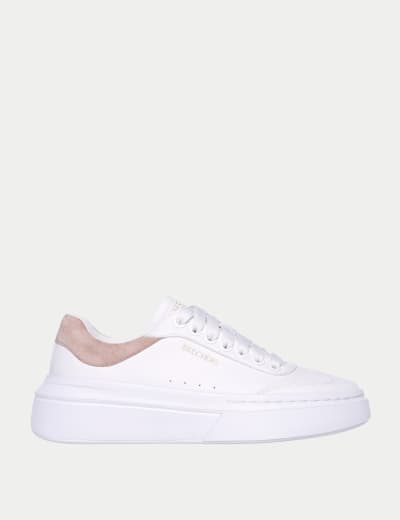 M and s white trainers shop