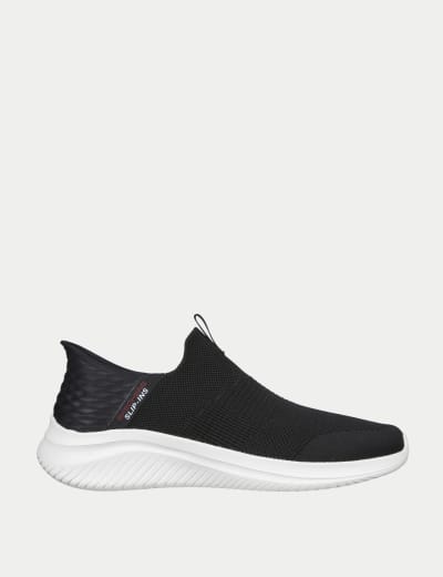 Stretch knit skechers wide width shop