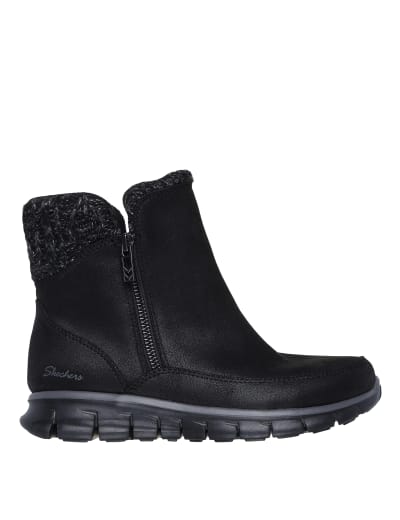 Easy Going Dreamers Move Flat Ankle Boots Skechers M S