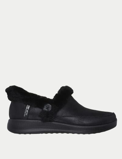 Non leather slippers discount