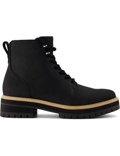 Kickers lace up boots top