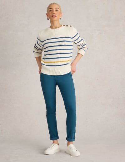 Cropped Jeggings White Stuff M S