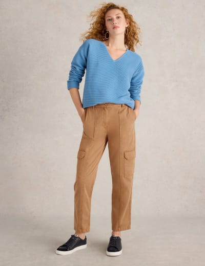 Pure Cotton Turn up Chinos M S Collection M S