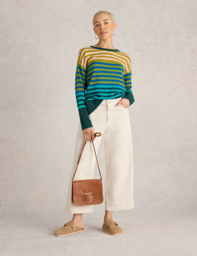 White stuff candy stripe jumper shop