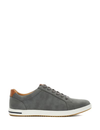 Airflex Leather Lace Up Trainers M S Collection M S