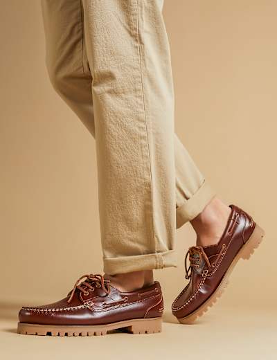 Leather Boat Shoes | Camper | M&S