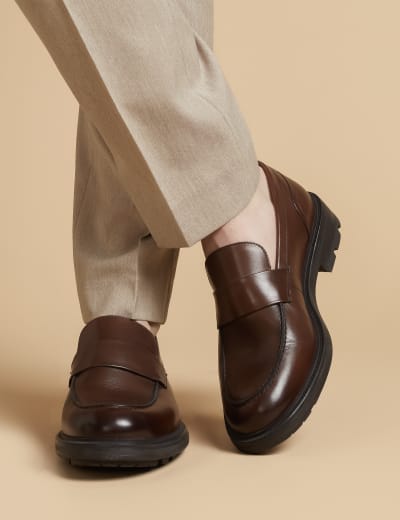Soft sole brogues sales