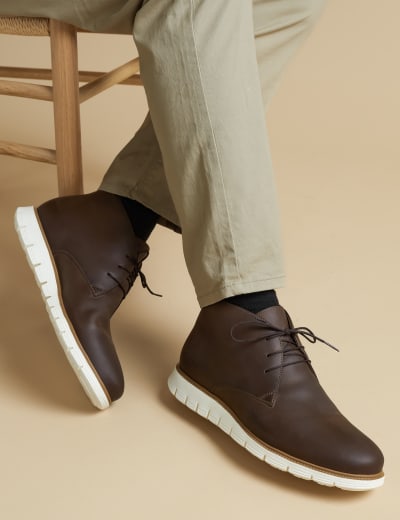 Waterproof Nubuck Chelsea Boots M S Collection M S