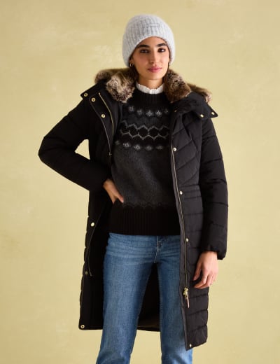 M&s collection padded coat shop