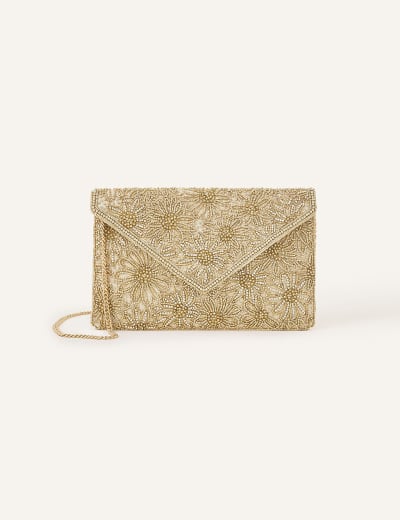 Metallic Chain Strap Clutch Bag ACCESSORIZE M S