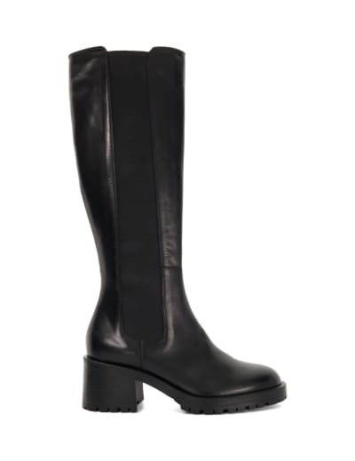 Cleated knee high boots clearance