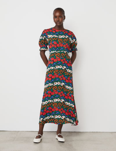 M&s skater dress top