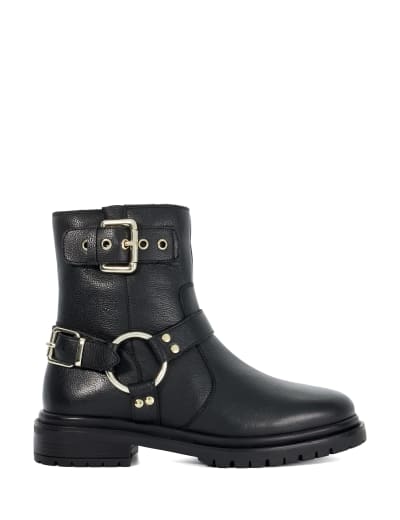 M and s biker boots on sale
