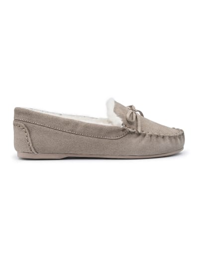 M&s moccasin slippers ladies shop