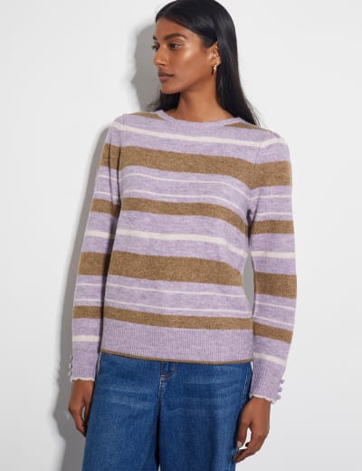 Knitted Rib Beret Joules M S