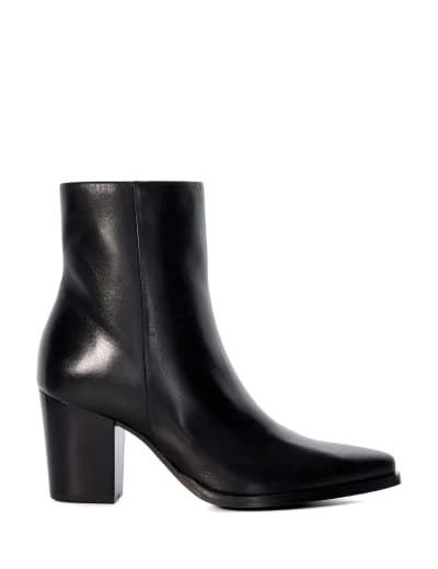 Leather Flat Knee High Boots M S Collection M S