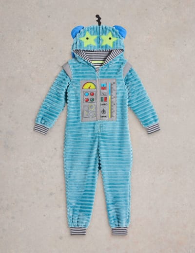 Dinosaur Fleece Onesie 1 7 Yrs M S Collection M S