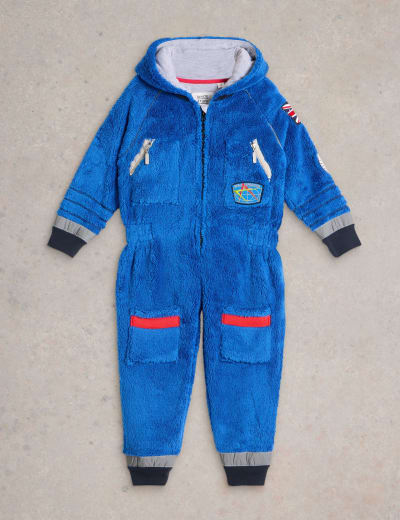 Dinosaur Fleece Onesie 1 7 Yrs M S Collection M S