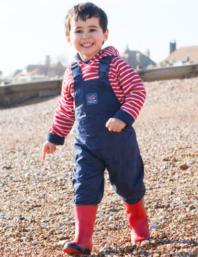 Frugi waterproof dungarees store